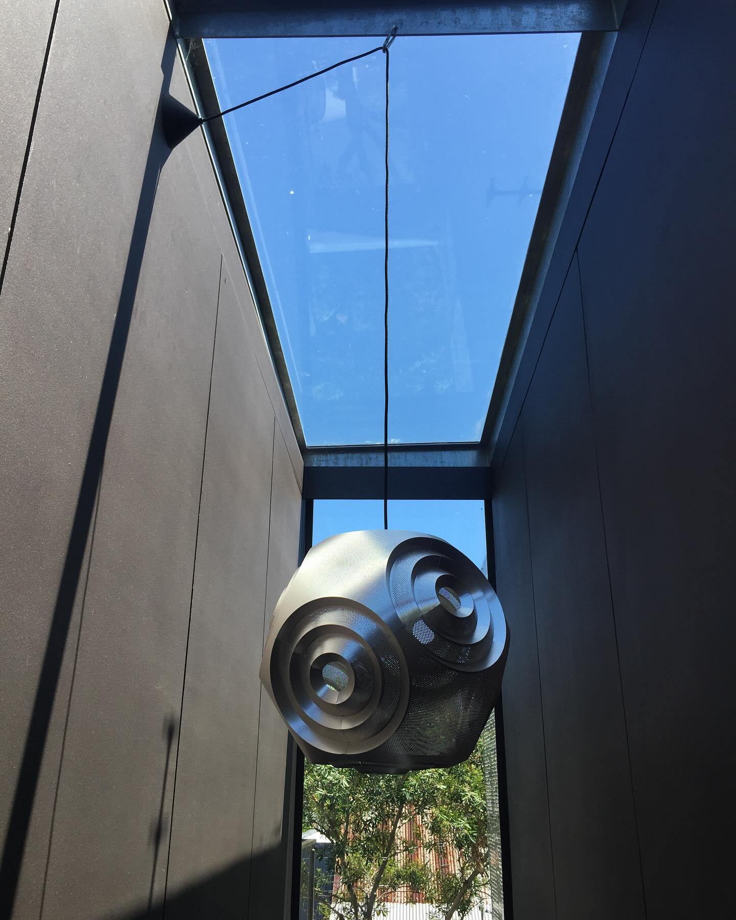 Modern pendant light installation — Pether Electrical