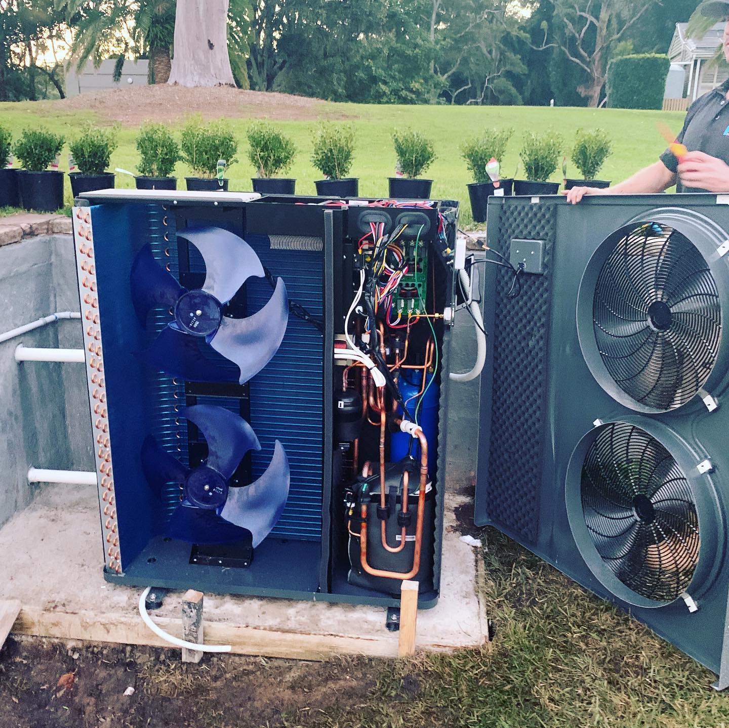 Heat pump electrical installation — Pether Electrical